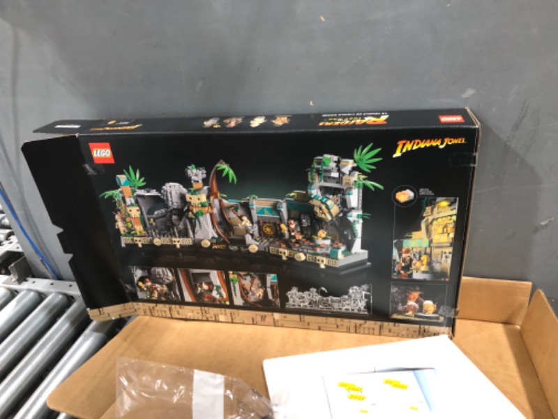 Photo 2 of LEGO Indiana Jones Temple of The Golden Idol 77015 Building Project for Adults, Iconic Raiders of The Lost Ark Movie Scene, Includes 4 Minifigures: Indiana Jones, Satipo, Belloq and a Hovitos Warrior