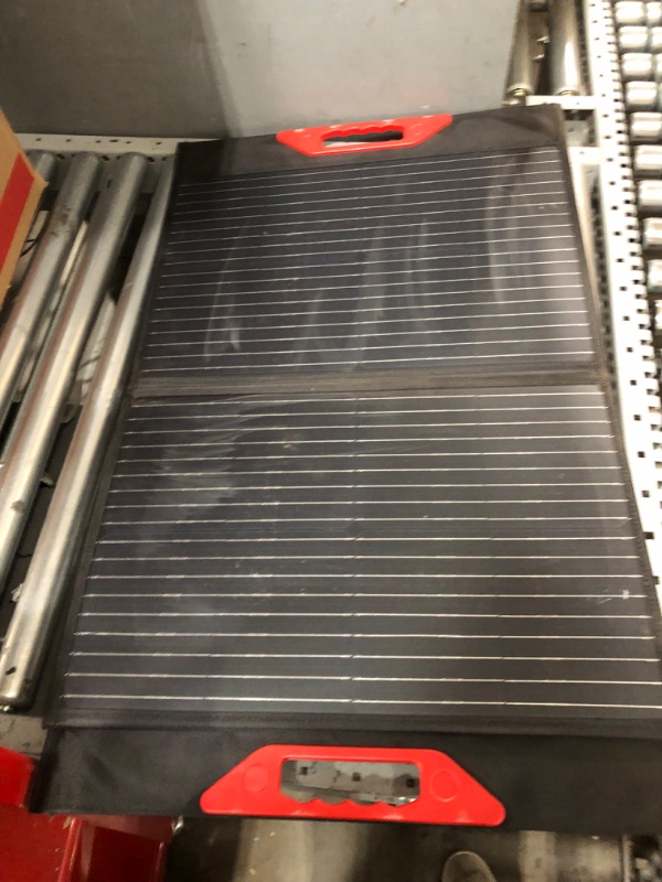 Photo 1 of DOKIO 220W Pro 18V Portable Solar Panel Kit Folding Solar Charger for 12v Batteries/Power Station AGM LiFePo4 RV Camping Trailer Car Marine………