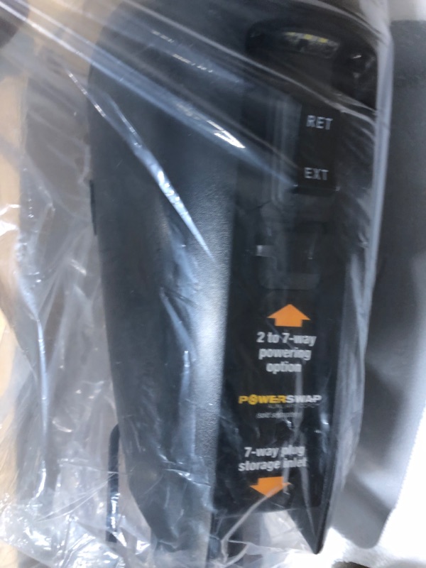 Photo 1 of Lippert Components Power Stance™ Tongue Jack with Optional 2-Way to 7-Way powering System for RVs Power Stance Tongue Jack w/ Power Swap Aux Cord