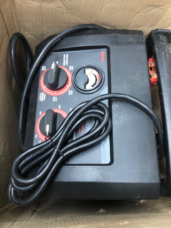 Photo 2 of ***MAJOR DAMAGE - FOR PARTS ONLY - NONREFUNDBALE - SEE COMMENTS***
Schumacher 200 Amp ProSeries Manual Battery Charger