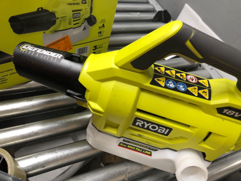 Photo 2 of **NON-REFUNDABLE-SEE COMMENTS**
RYOBI ONE+ 18-Volt Lithium-Ion Cordless Mister with 2.0 Ah Battery and Charger Included