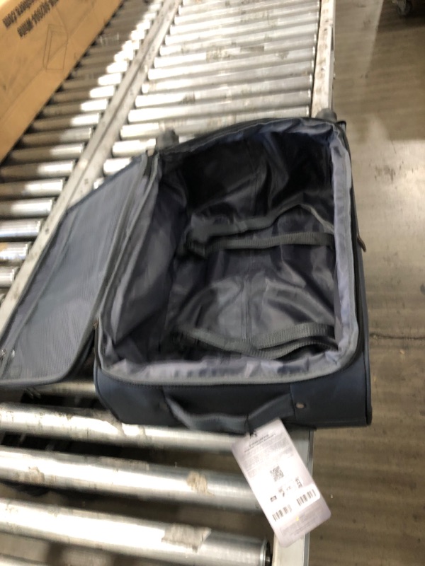 Photo 2 of "1PC. of Luggage only, Smallest One" U.S. Traveler Anzio Softside Expandable Spinner Luggage, Dark Grey,