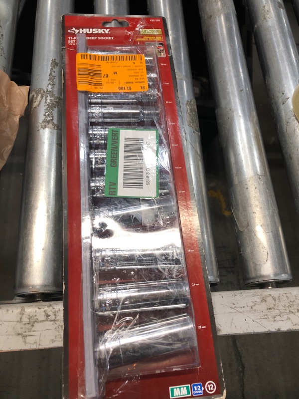 Photo 1 of 1/2 in. Drive Metric Deep Socket Set (11-Piece)