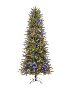 Photo 1 of ***LIGHTS DON'T WORK - PARTS LIKELY MISSING***
GE 7.5-ft Aspen Fir Pre-lit Slim Artificial Christmas Tree with LED Lights