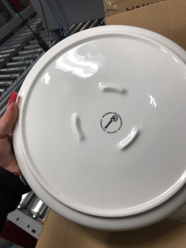 Photo 1 of 3 pack white flat bowls