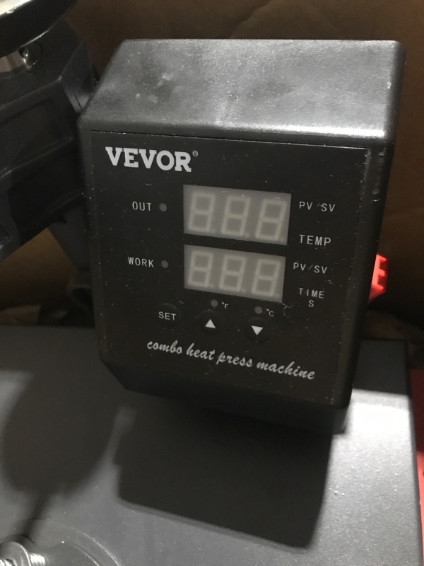 Photo 3 of VEVOR COMBO HEAT PRESS MACHINE 