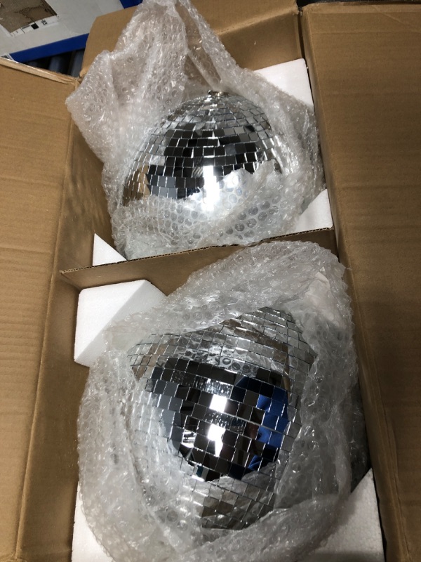 Photo 1 of 2 DISCO BALLS 