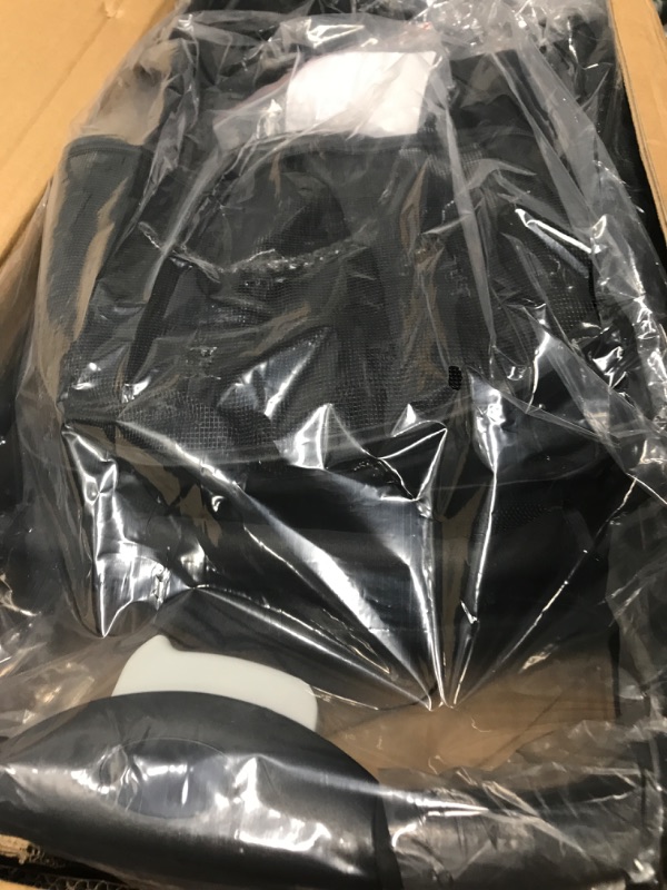Photo 1 of **NON REFUNDABLE NO RETURNS SOLD AS IS**
**PARTS ONLY**Wedyvko Pet Stroller, 3 Wheel Foldable Cat Dog Stroller with Storage Basket and Cup Holder for Small and Medium Cats, Dogs, Puppy (Grey)