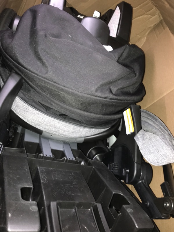 Photo 4 of (PARTS ONLY/NO REFUNDS) Graco Modes Pramette Travel System, Includes Baby Stroller with True Pram Mode, Reversible Seat, 