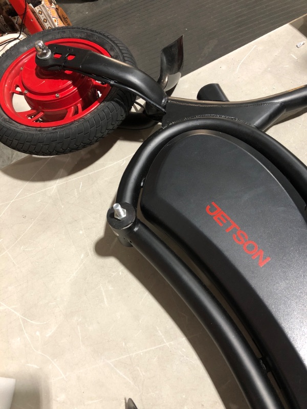 Photo 1 of * important * see notes * 
Jetson Bolt Adult Folding Electric Ride On, Foot Pegs, Easy-Folding, Built-in Carrying Handle