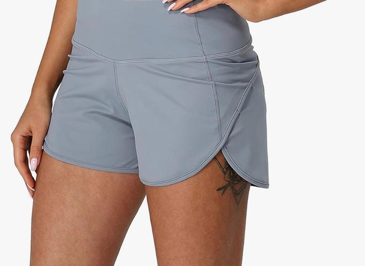 Photo 1 of Large
icyzone Women's Quick-Dry Athletic Running Workout Yoga Shorts