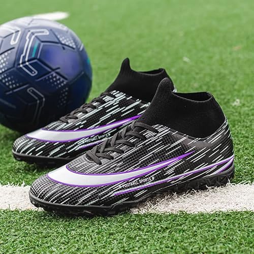 Photo 1 of FGCVX Men's Soccer Boots Football Turf Shoes Running Walking Athletic Shoes for Outdoor/Indoor
size 41