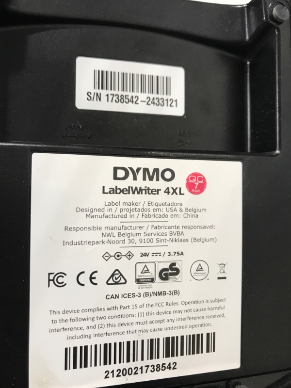 Photo 3 of DYMO LabelWriter 4XL Label Printer, Automatic Label Recognition, Prints Extra-Wide Shipping Labels (UPS, FedEx, USPS) from Amazon, Ebay, Etsy, Poshmark, and More, Perfect for Ecommerce Sellers
