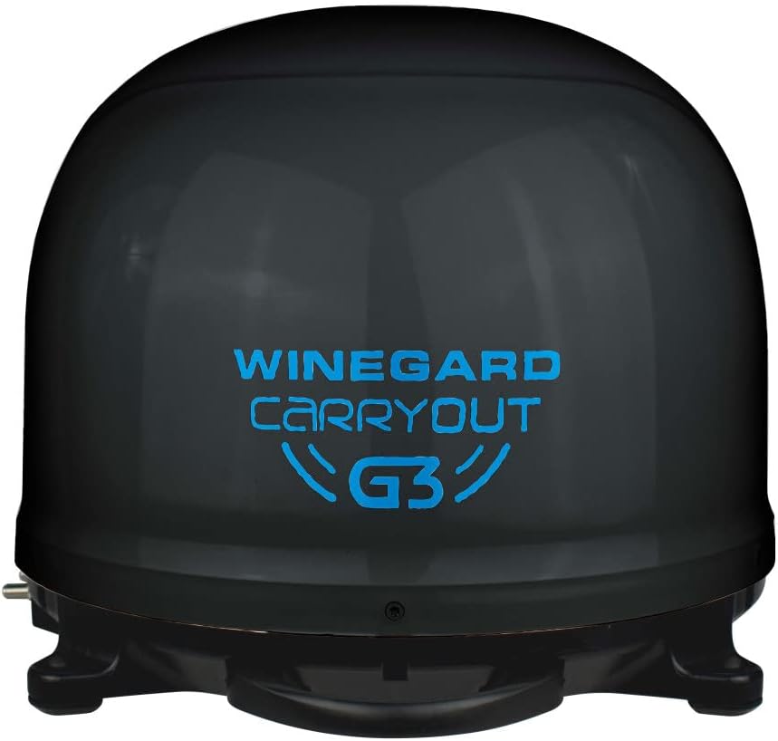 Photo 1 of WINEGARD Company Carryout G3 Portable Automatic Satellite Antenna Black
