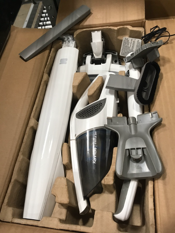 Photo 2 of * used * 
Kenmore DS1030 Cordless Stick Vacuum Lightweight Cleaner 2-Speed Power Suction LED Headlight 2-in-1 Handheld 