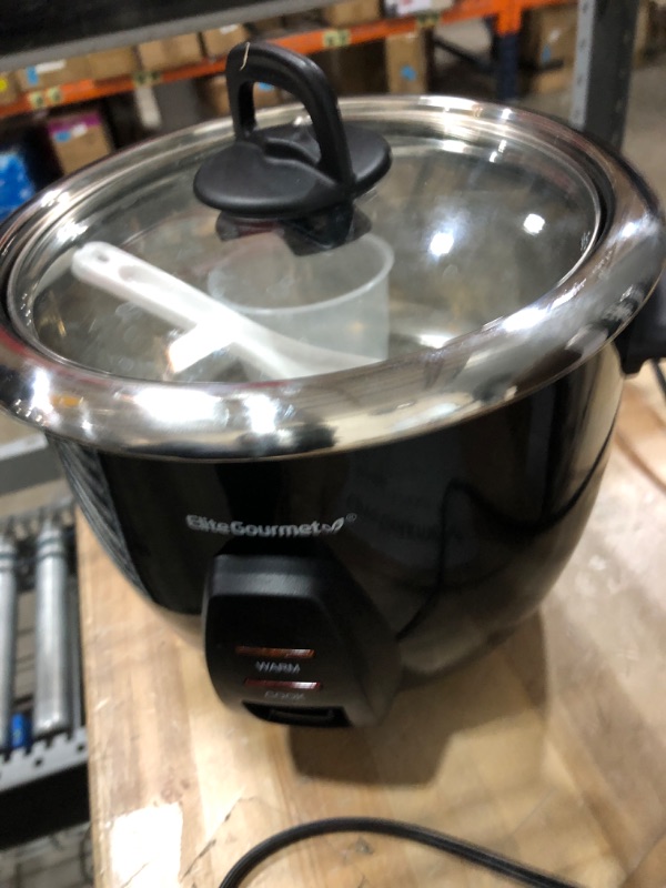 Photo 2 of 10-Cup Rice Cooker with Stainless Steel Cooking Pot