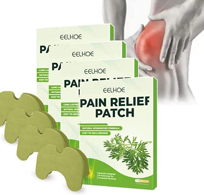 Photo 1 of 30Pcs Knee Patches, Warming Herbal Patches for Knee Patch Paste Long Lasting Use Natural Wormwood Extract Sticker for Knee, Back, Neck, Shoulder