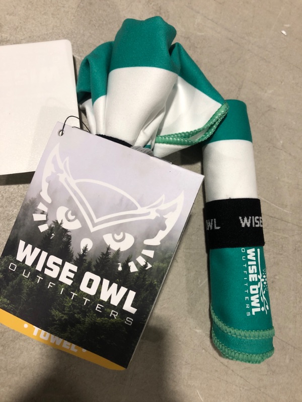 Photo 3 of **APPEARS NEW** 
Wise Owl Outfitters Beach Towel and Yoga Towel - 2PK