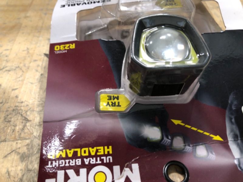 Photo 2 of * MISSING HEADBAND* Police Security Flashlights - MORF Removable R230 3 in 1 Headlamp Magnetic Flashlight - Perfect for Mechanics, Emergency Preparedness, Outdoor, Water Proof, Drop Proof