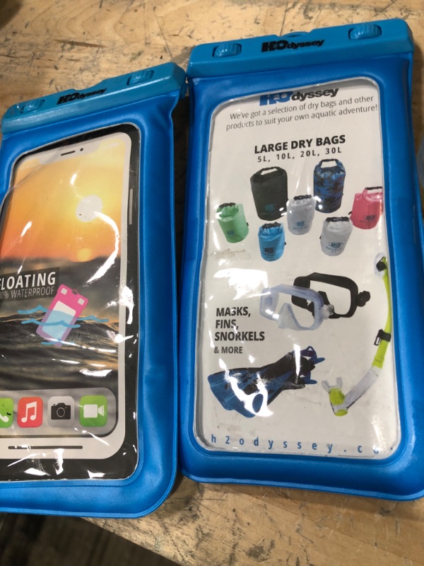 Photo 1 of H2Odyssey Floating Phone Pouch WITHOUT LANYARD SET OF 2

