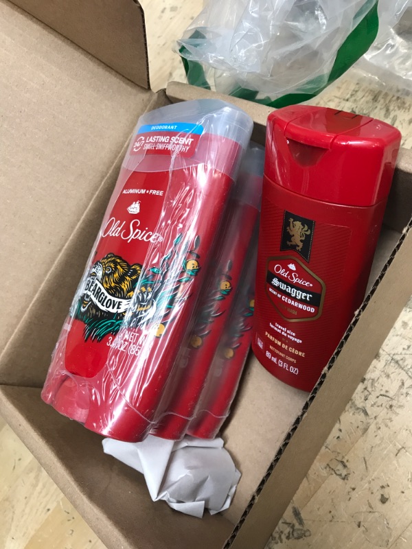 Photo 1 of 3 PACK OLD SPICE DEODORANT BEARGLOVE SCENT 