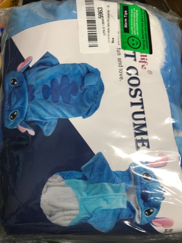 Photo 1 of 2xl stitch dog costume