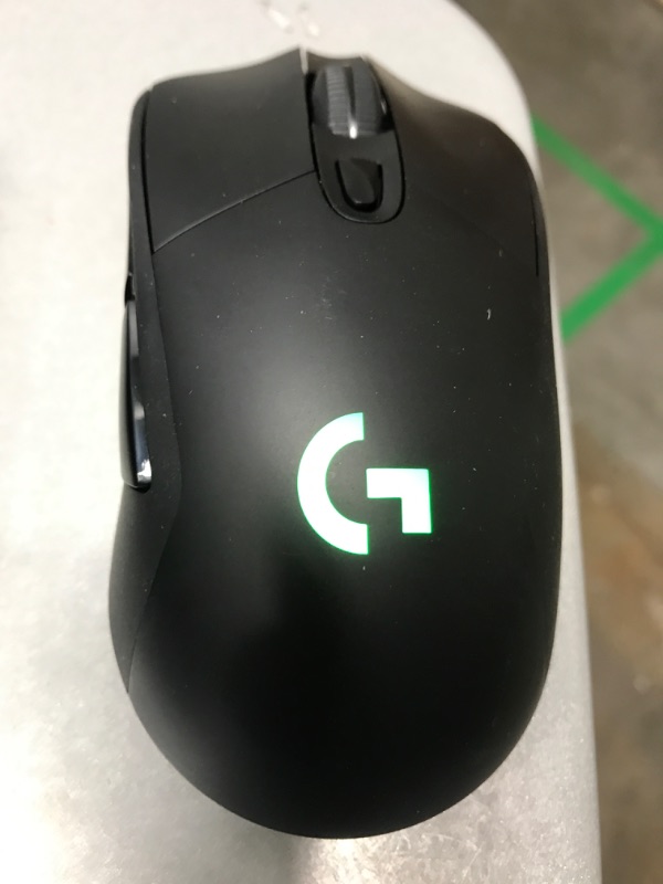 Photo 2 of Logitech G703 Lightspeed Gaming Mouse with POWERPLAY Wireless Charging Compatibility, Black