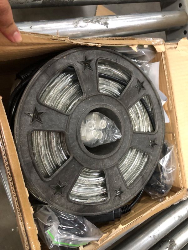 Photo 1 of Walcut Crystal Clear PVC Tubing LED Rope Light