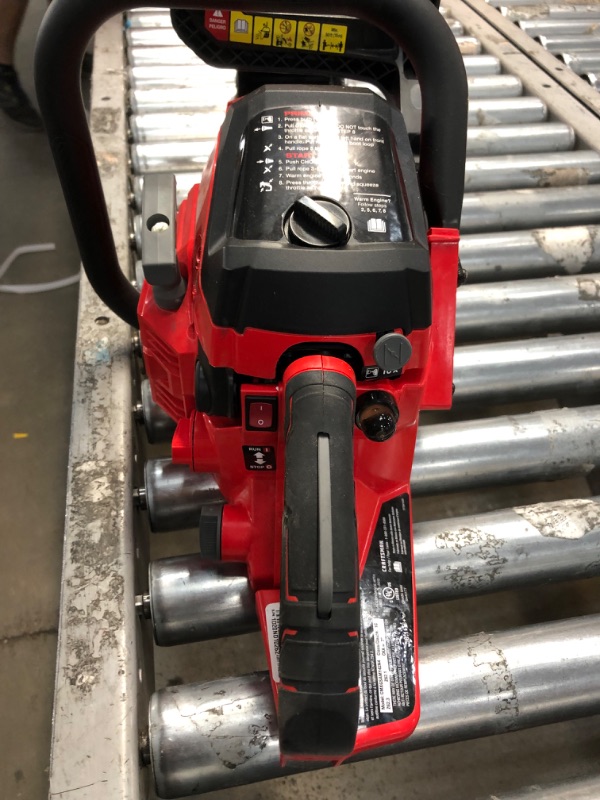 Photo 3 of ***DOES NOT WORK PROPERLY** 
Craftsman CMXGSAMY42N4 S1450 14-in 42-cc 2-Cycle GAS Chainsaw