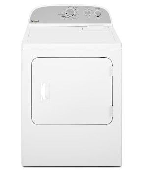 Photo 1 of Whirlpool 7-cu ft Electric Dryer (White)