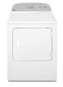 Photo 1 of Whirlpool 7-cu ft Electric Dryer (White)