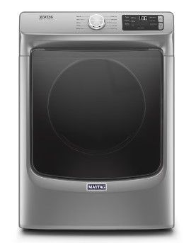 Photo 1 of Maytag 7.3-cu ft Stackable Electric Dryer (Metallic Slate) 