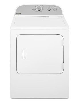 Photo 1 of Whirlpool 7-cu ft Electric Dryer (White)
