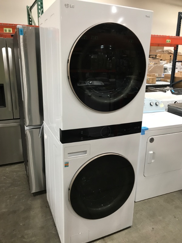 Photo 2 of COSMETIC DAMAGES**LG WashTower Electric Stacked Laundry Center with 4.5-cu ft Washer and 7.4-cu ft Dryer