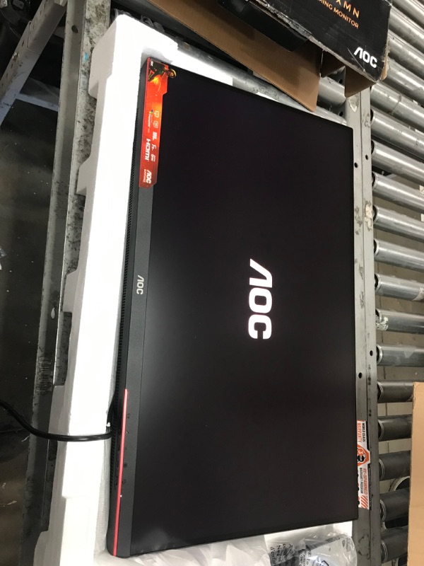 Photo 7 of AOC Q27G3XMN 27" QHD 2560x1440 Gaming Monitor with Mini-LED Backlight, 180Hz 1ms, Adaptive-Sync, VESA DisplayHDR 1000, Height Adjustable, 3-Year Zero-Bright-dot
