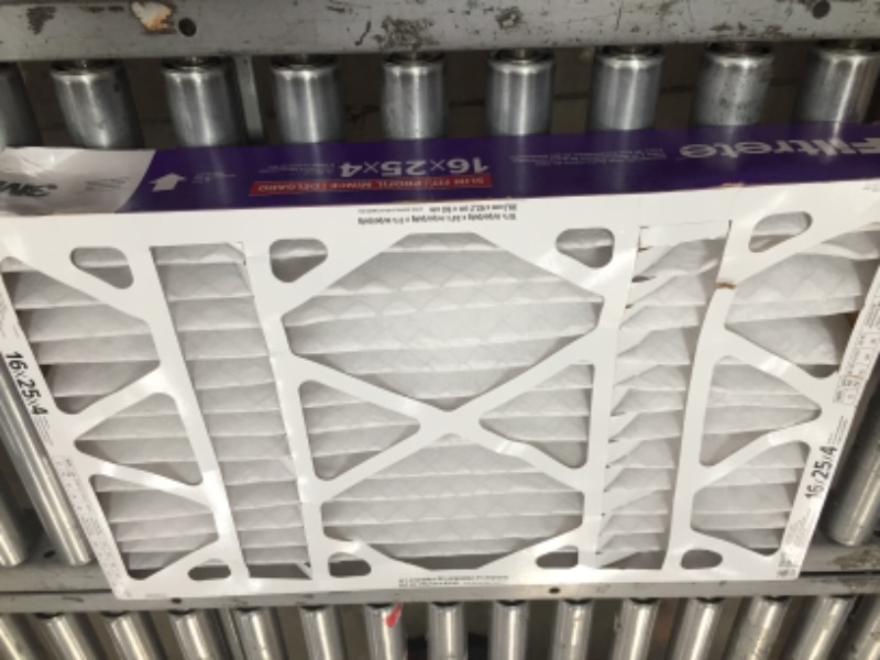Photo 2 of *READ NOTES* Filtrete 16x25x4(SlimFit), AC Furnace Air Filter, MPR 1550