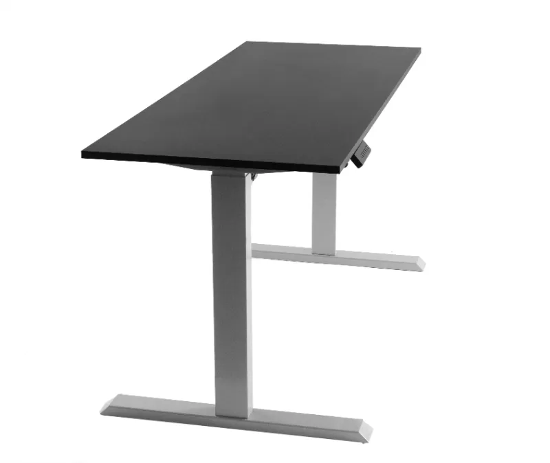 Photo 1 of ***TABLETOP ONLY***
TechOrbits Electric Standing MDF Table Top 60 x 24 Inch - Black