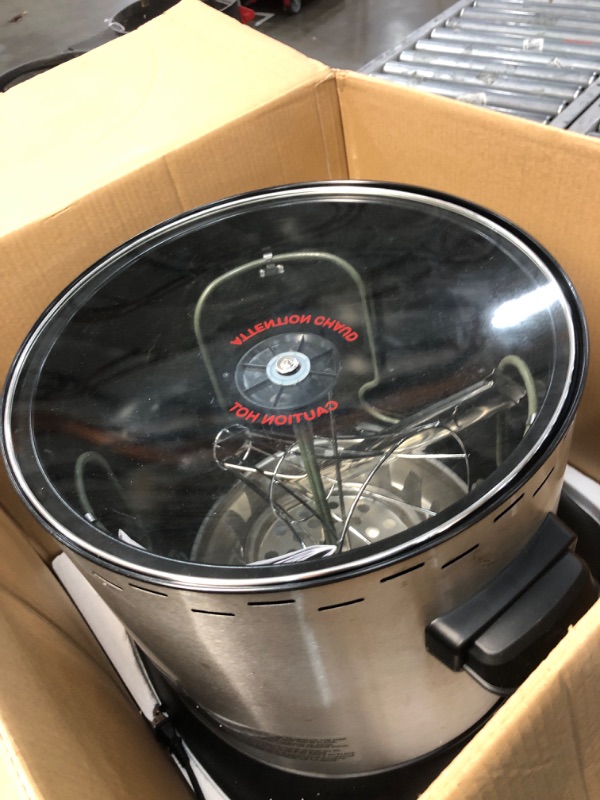 Photo 1 of **NON-REFUNDABLE-SEE COMMENTS** Nesco Upright Turkey Roaster, Silver