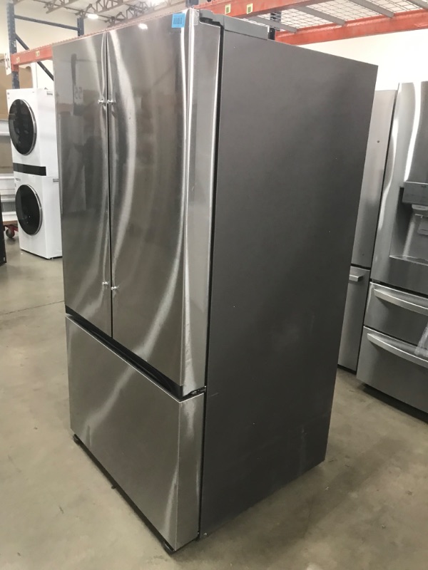 Photo 4 of Samsung Mega Capacity 31.5-cu ft Smart French Door Refrigerator with Dual Ice Maker (Fingerprint Resistant Stainless Steel) ENERGY STAR
