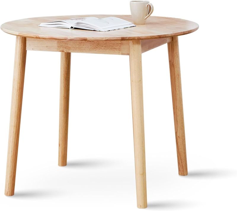 Photo 1 of  47 IN Round Wooden Dining Table/STOCK IMAGE 