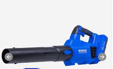 Photo 1 of ***NOT FUNCTIONAL - FOR PARTS ONLY - NONREFUNDABLE - SEE COMMENTS***
Kobalt Gen4 24-volt 520-CFM 120-MPH Battery Handheld Leaf Blower 4 Ah