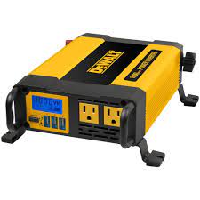 Photo 1 of DEWALT 1000-Watt Portable Car Power Inverter with Triple USB Ports