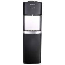 Photo 1 of Glacier Bay Matte Black and Stainless Steel Bottom Load Water Dispenser