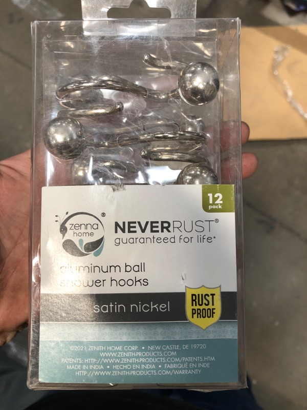 Photo 1 of alluminum ball shower hooks 