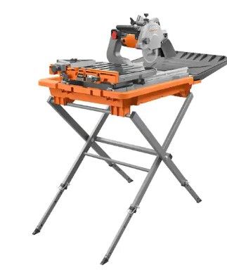 Photo 1 of 12 Amp 8 in. Blade Corded Wet Tile Saw with Extended Rip
