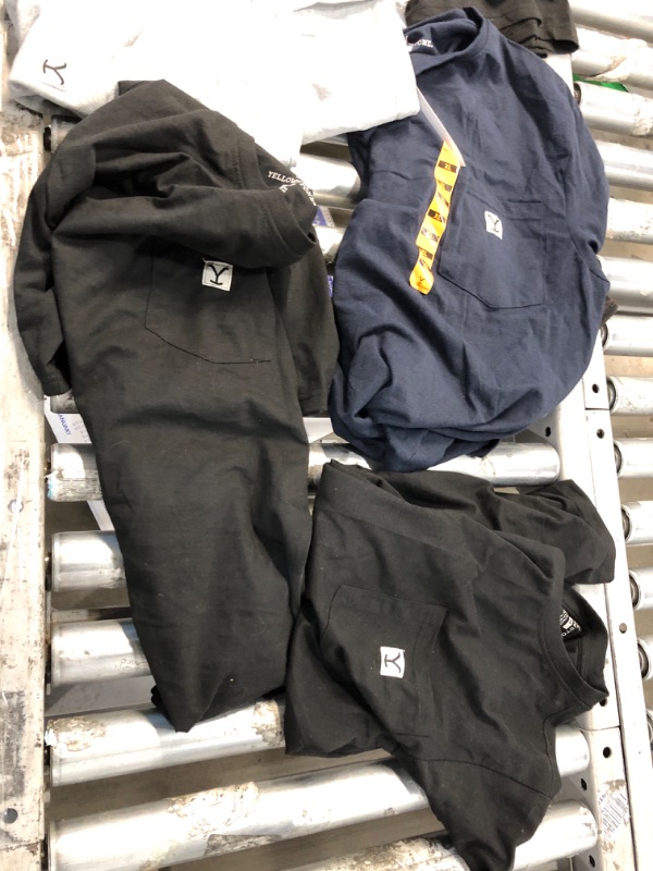 Photo 1 of bundle of big 5 sporting goods clothing l, xl, and medium non-refundable.