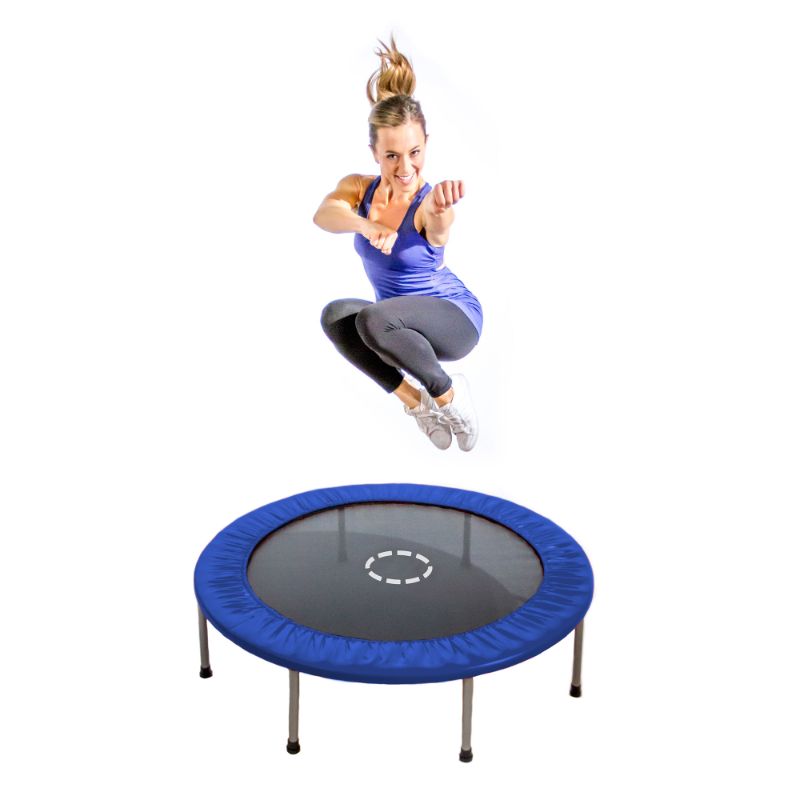 Photo 1 of *parts only* TruJump 40-Inch Mini Trampoline, Blue
