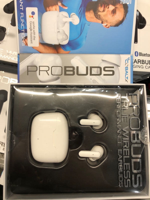 Photo 2 of Cobaltx Probuds True Wireless Earbuds with Charging Case
