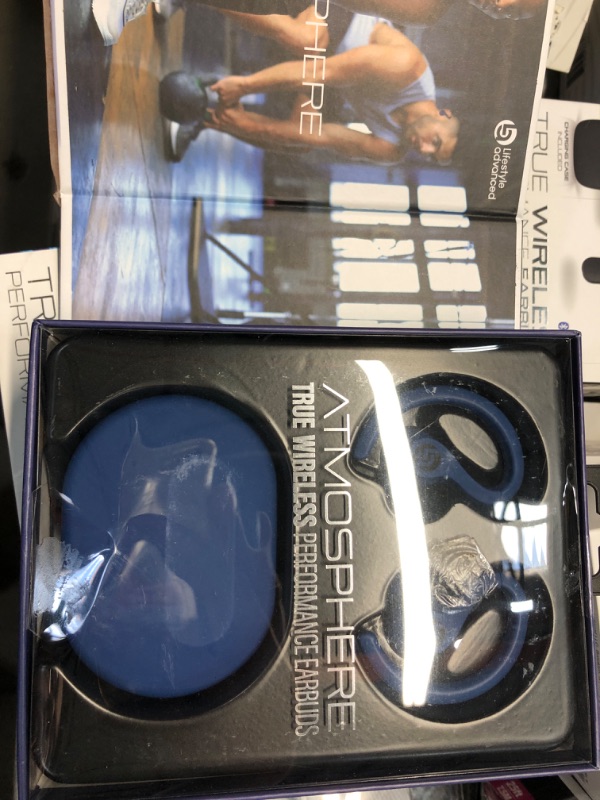 Photo 2 of Lifestyle Advanced Atmosphere True Wireless Performance Bluetooth Earbuds
