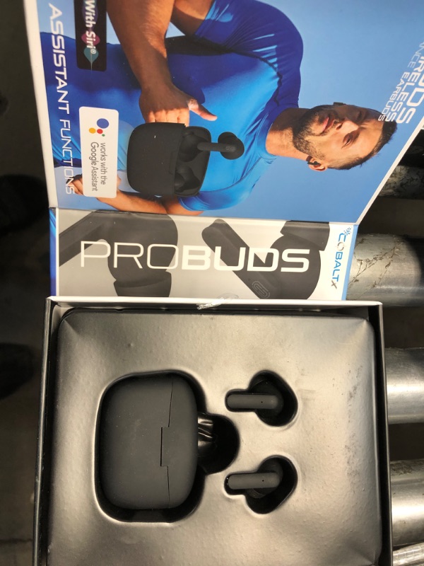 Photo 2 of Cobaltx Probuds True Wireless Earbuds with Charging Case
